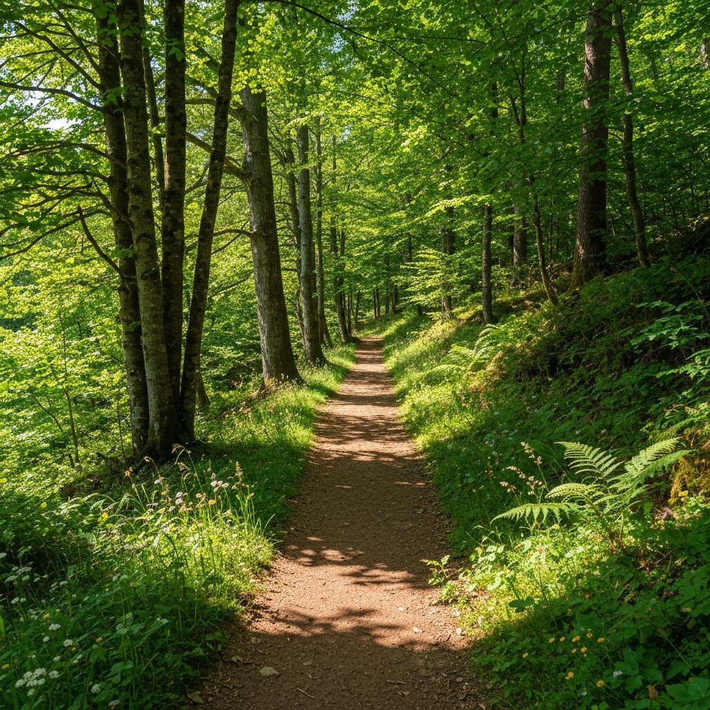 Doğa yürüyüş patikası