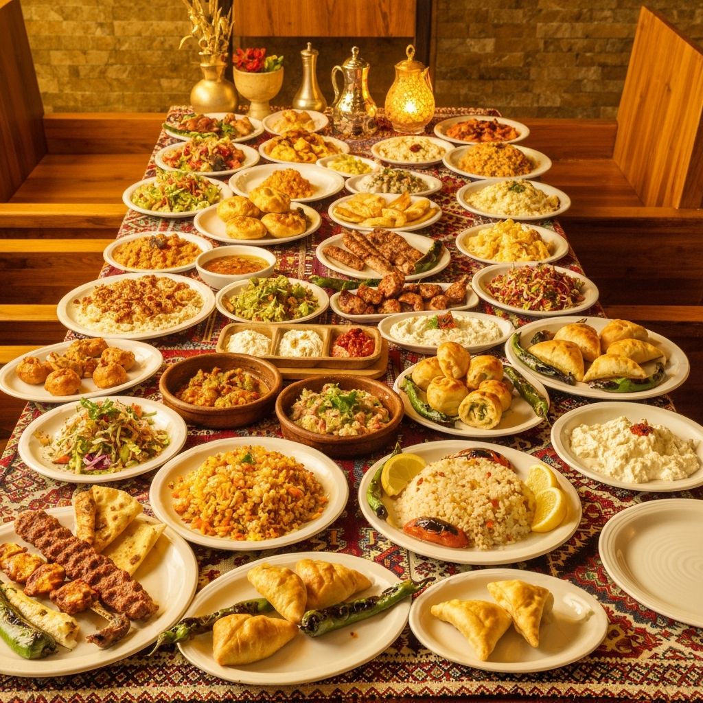 Geleneksel yerel yemekler